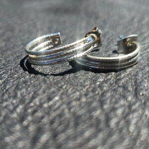 Filigree Hoop Earrings